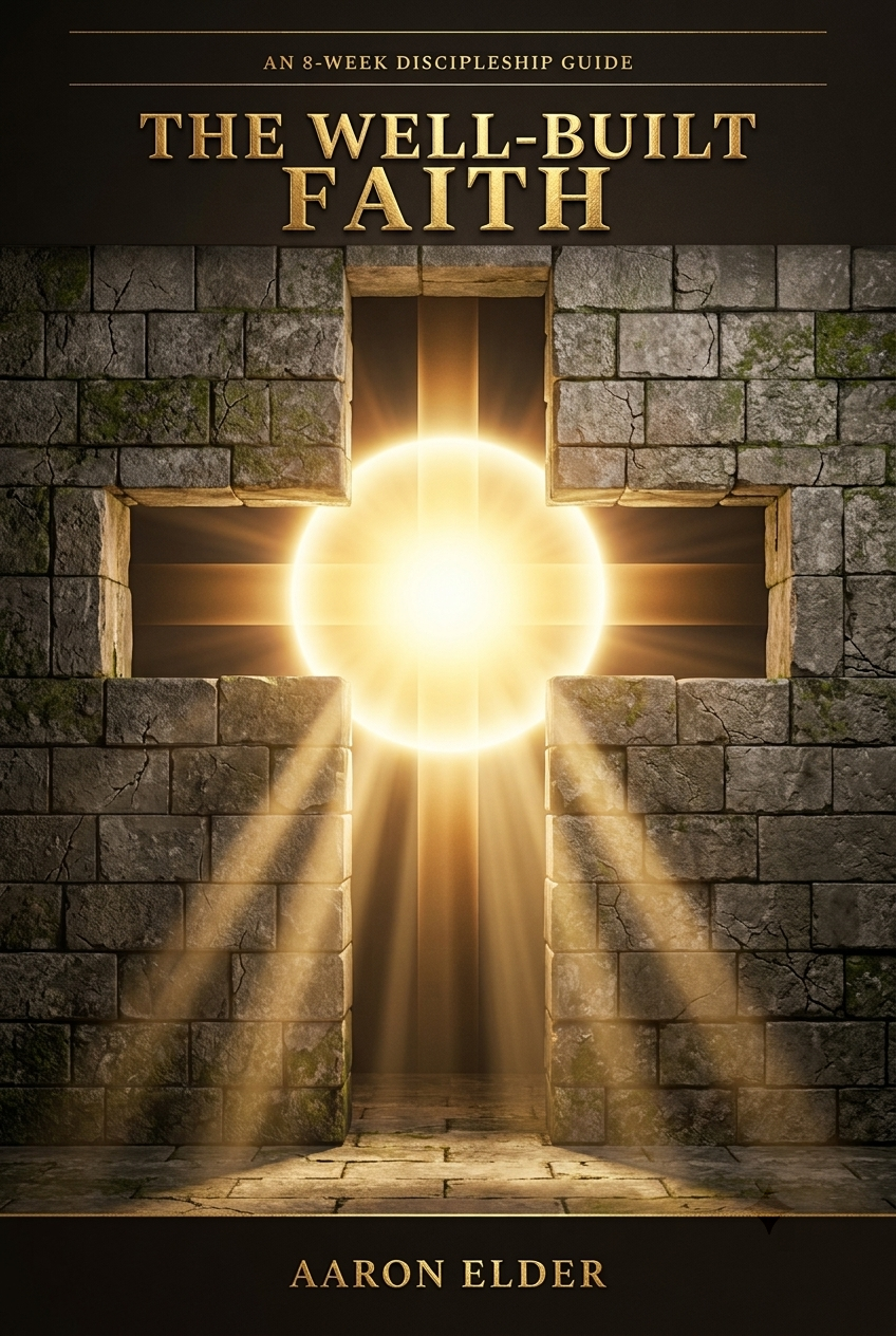 The Well-Built Faith: 8-Week Discipleship Guide book cover